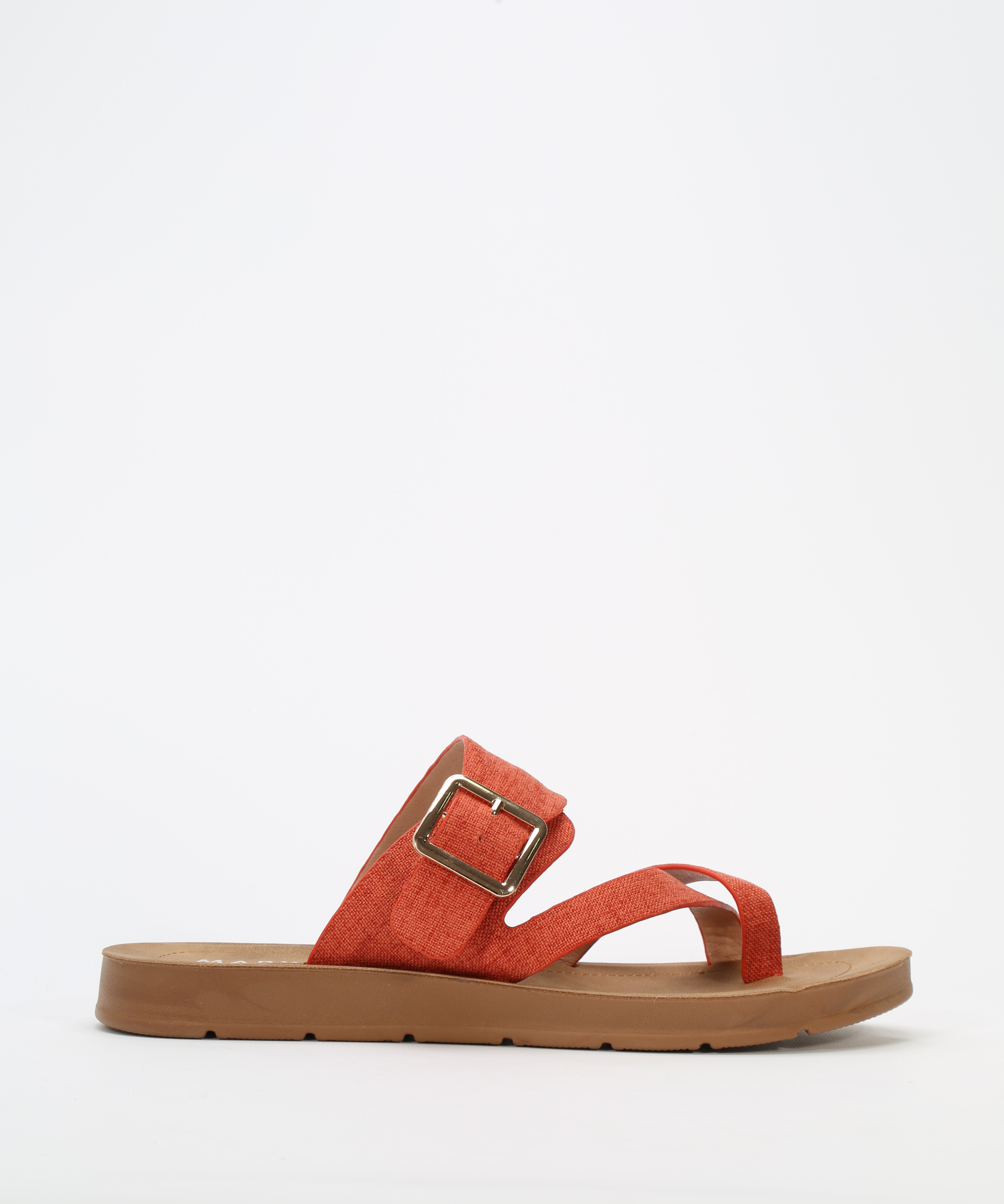 Sandalias planas hebilla